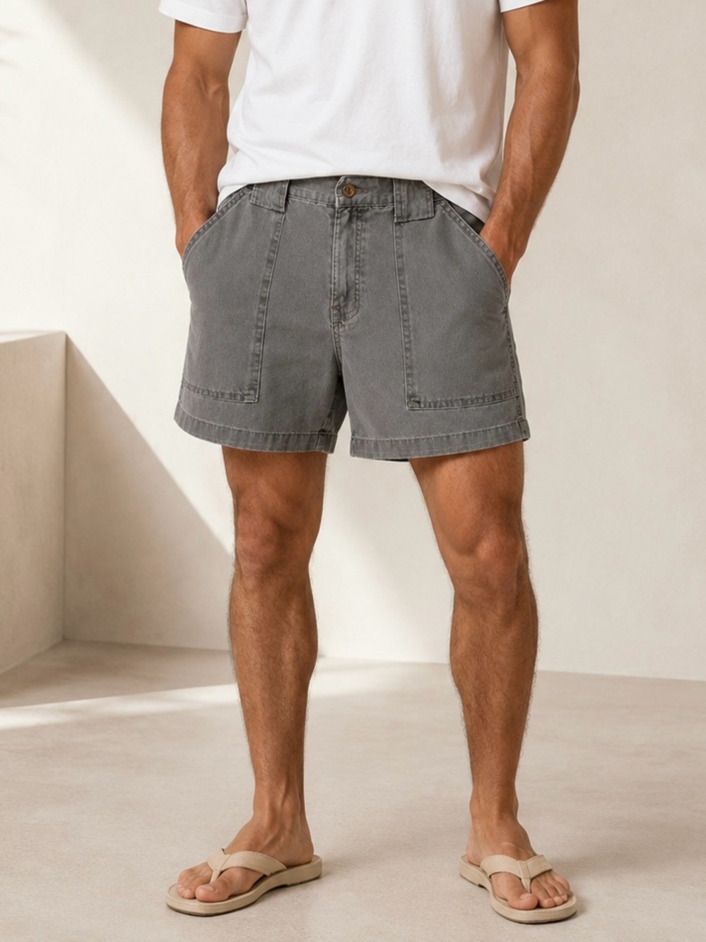 🎣Hook & Tackle Original Beer Can Island Shorts - Size 38 - Fishing/Beach Shorts